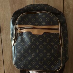Non Authentic Louis Vuitton Monogram Brown Backpack